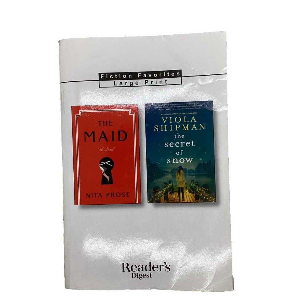 Reader's Digest Large Print Select Editions - 2 in 1 Softcover Book Vol 2 2025